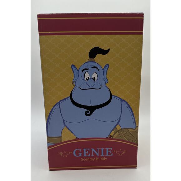 NEW IN BOX SCENTSY BUDDY DISNEY'S ALADDIN GENIE -WITH SCENT PACK Opened For Pics - Picture 4 of 9